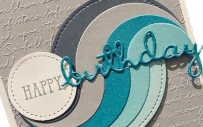 Layering Circles Birthday Card