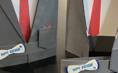 Well Suited Fancy Fold Card