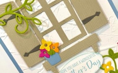 Window Flower Box Mother’s Day Card