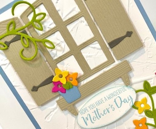 Window Flower Box Mother’s Day Card