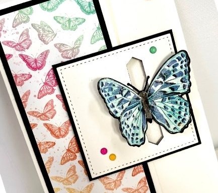 How To Make A Brilliant Wings Fancy Fold Card