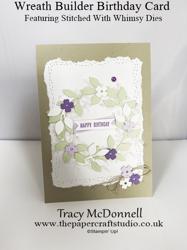 Wreath Builder Birthday Card