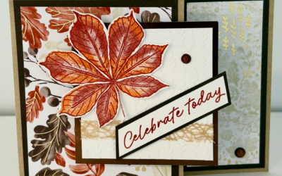 Artistic Leaves Autumn/Fall Fun Fold Card