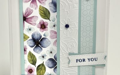 Triple Panel Layered Card